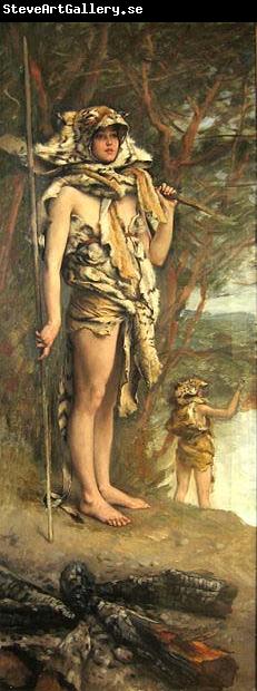 James Tissot La femme Prehistorique